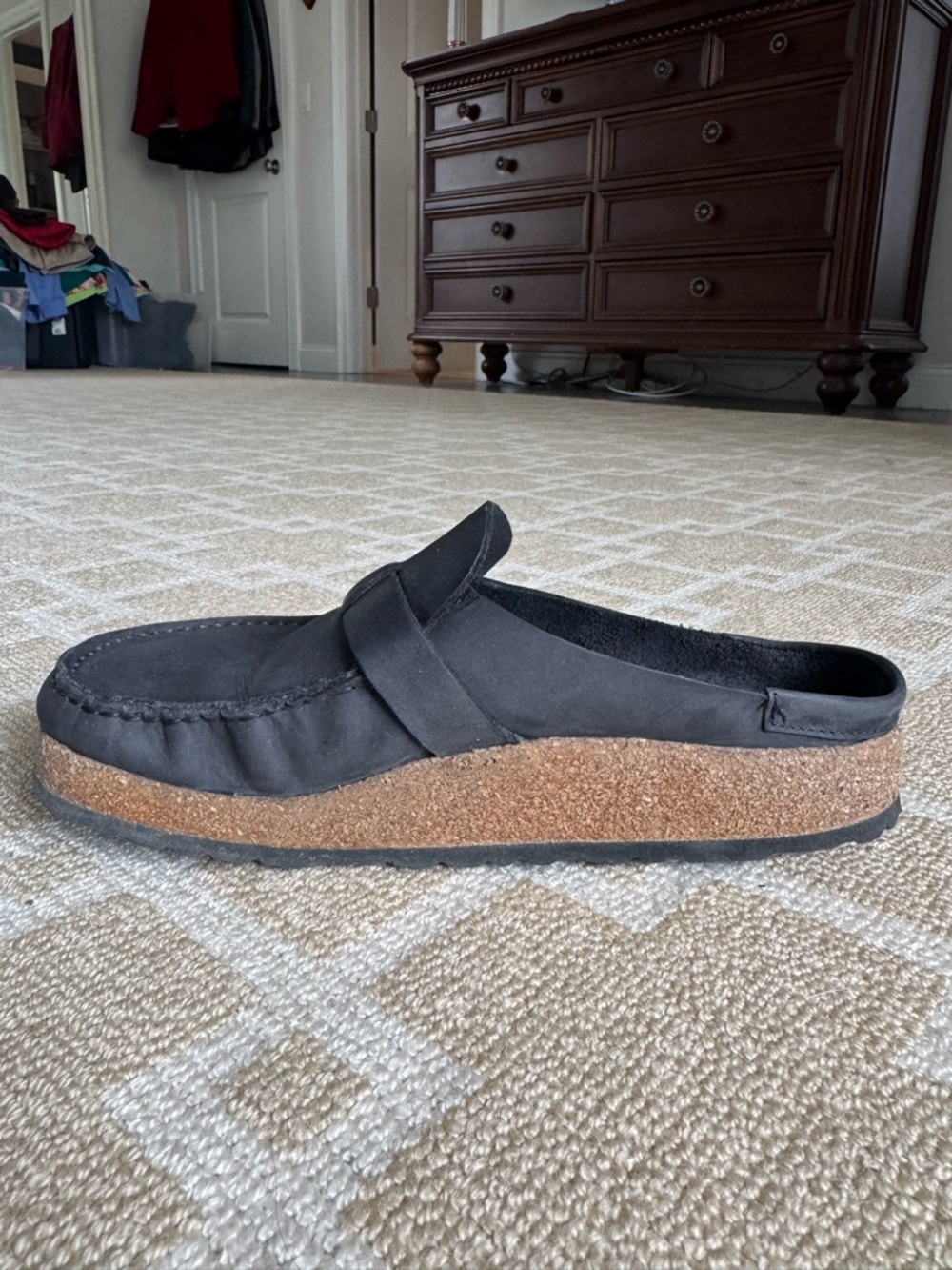 Birkenstock Buckley Clog Black Leather Buckle EU 39 (US 8-8.5) - Picture 6 of 17